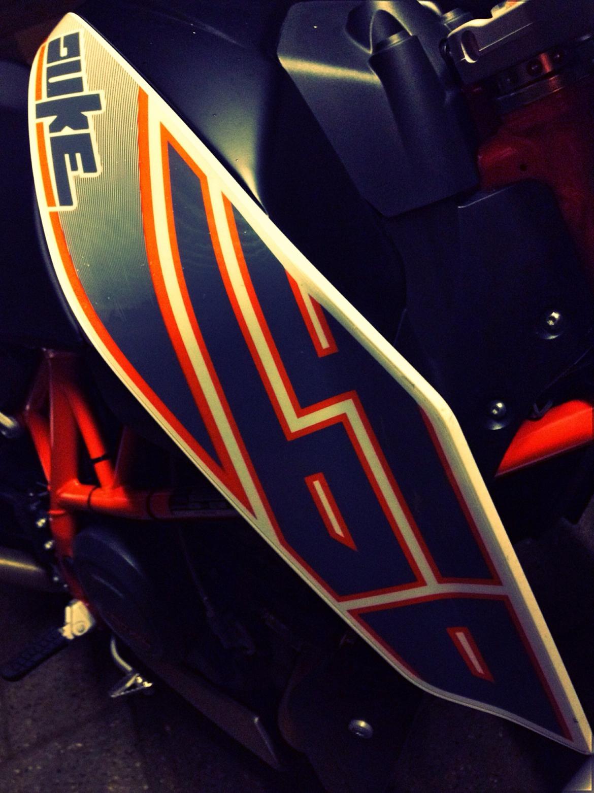 KTM Duke 690 SOLGT billede 2