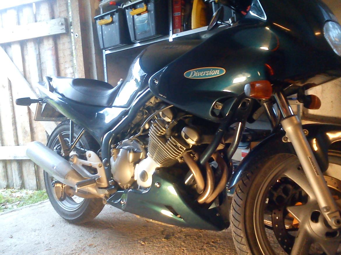 Yamaha XJ 600 S Diversion (Yamissen) - Første billeder med kåbe, gammel udst. billede 35