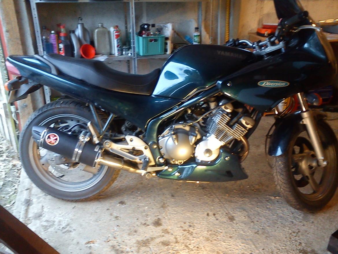 Yamaha XJ 600 S Diversion (Yamissen) - Første billeder med kåbe og udst. billede 36