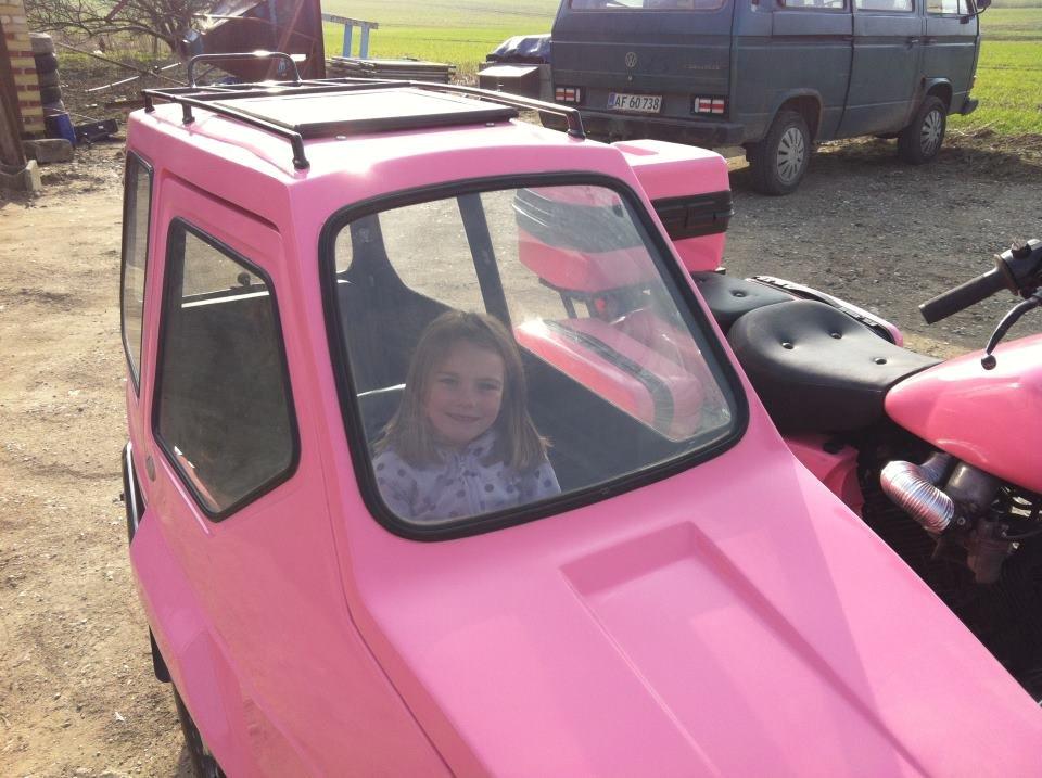 Yamaha xv 1000 tr1 m. sidevogn billede 4