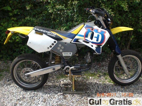 Husqvarna TE610 - Sådan startede hun med at se ud. Der var langt i mål billede 9