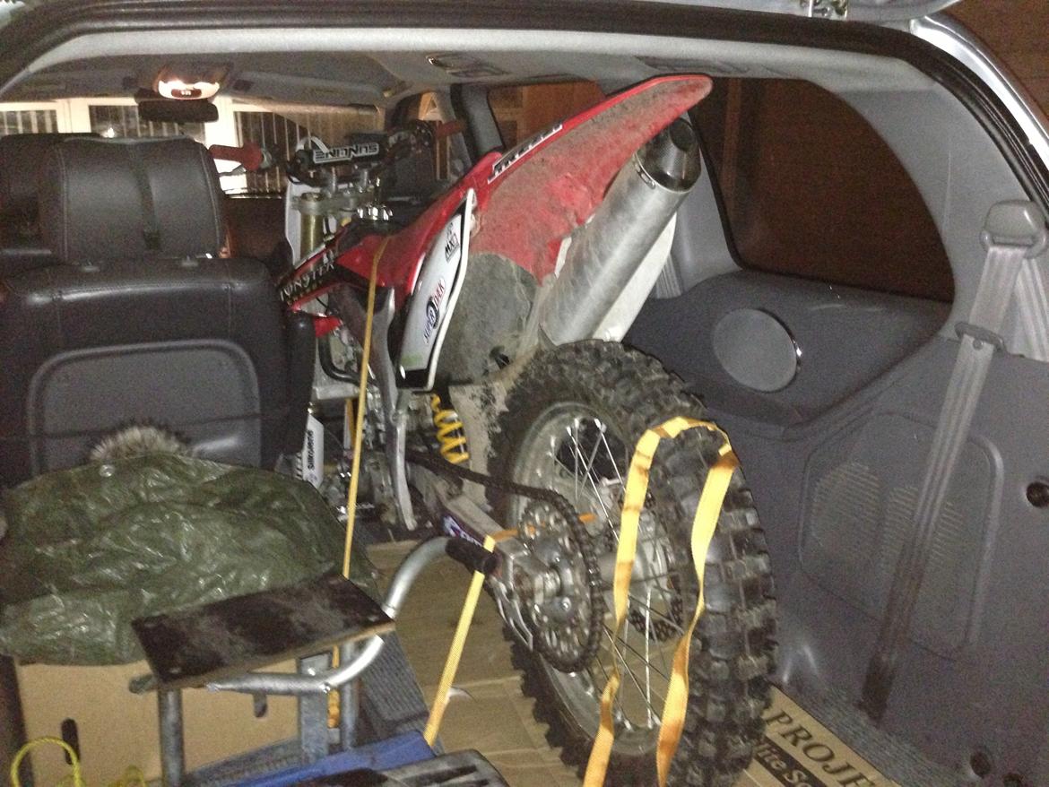 Honda CRF 450 R - Er lige kommet hjem med den kl. 18.30 søndag d 24.02.13 billede 12