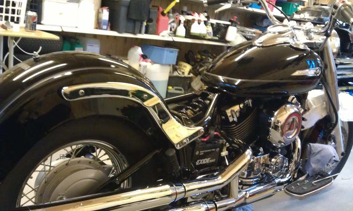 Yamaha dragstar  650 billede 12