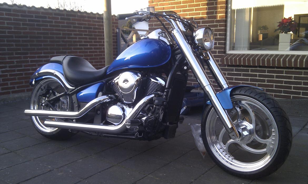 Kawasaki vn 900 costum billede 6