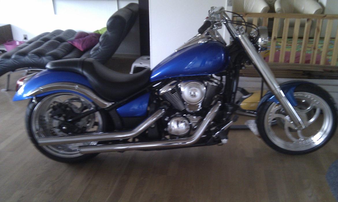 Kawasaki vn 900 costum billede 15