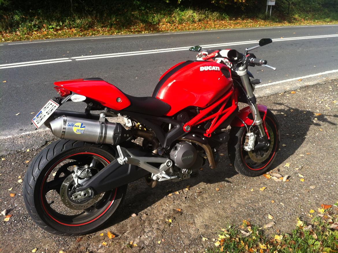 Ducati 696 Monster - sidste køre tur i 2012 billede 4