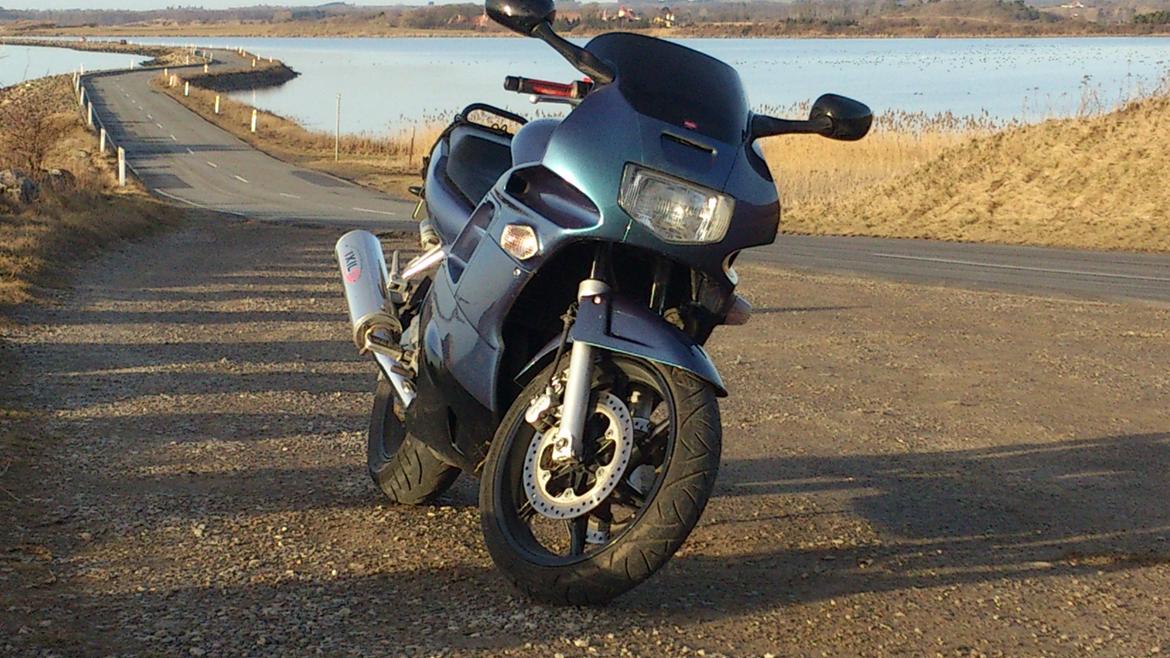 Honda CBR 600 F Solgt  - Alene tur søndag 03/03-2013 Helnæs billede 11