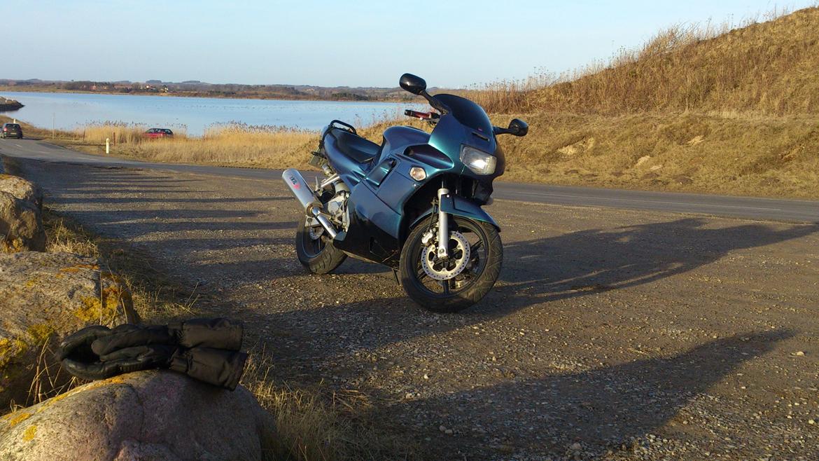 Honda CBR 600 F Solgt  - Alene tur søndag 03/03-2013 Helnæs billede 12