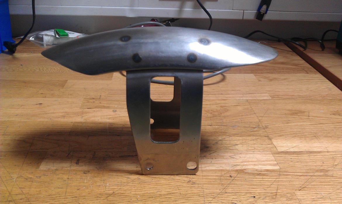 Yamaha xs 650 Cafe racer - Forskærm klar til maling billede 9