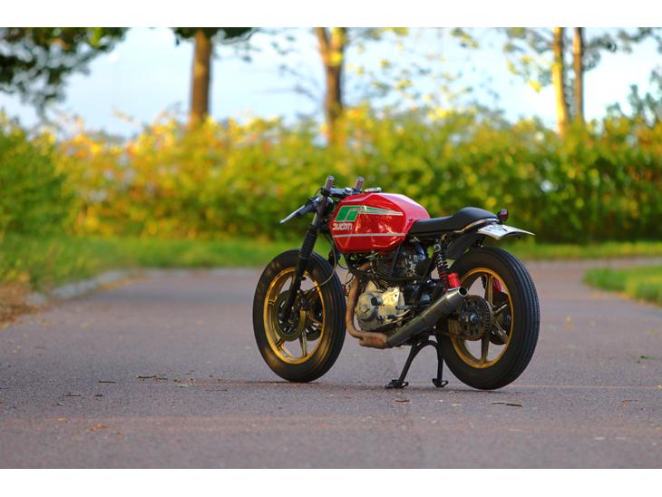 Ducati 650 SL Pantah Cafe Racer billede 1