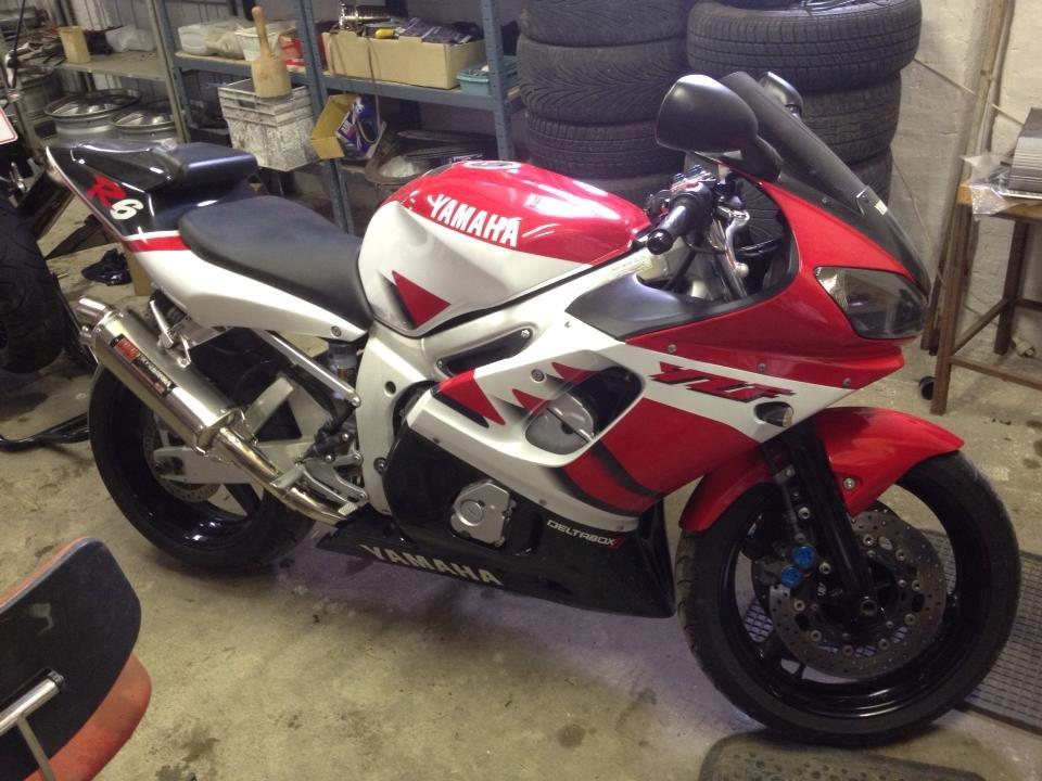 Yamaha yzf R6 billede 11