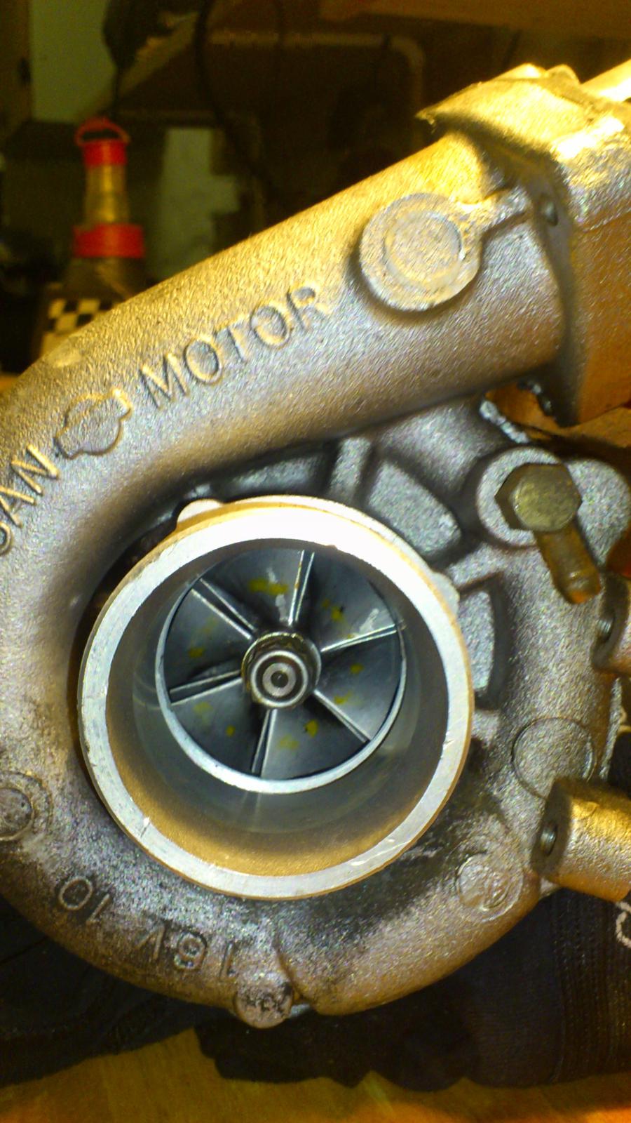 Honda X-11 Turbo - igen kommende turbo, kompressortrin, det er en kugleleje turbo med keramisk leje. billede 28