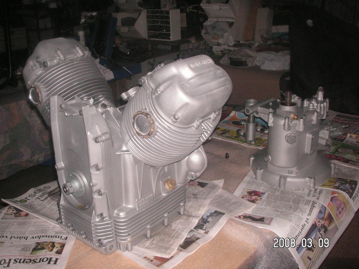 Moto Guzzi v 7 - godt igang billede 2