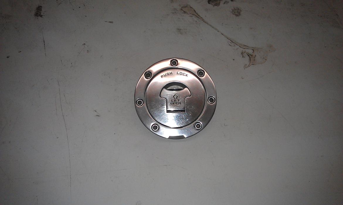 Honda Cbr 600 F2 PC25 - tankdæksle poleret billede 12