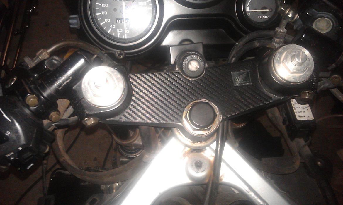 Honda Cbr 600 F2 PC25 - kabonfolie limet på billede 15