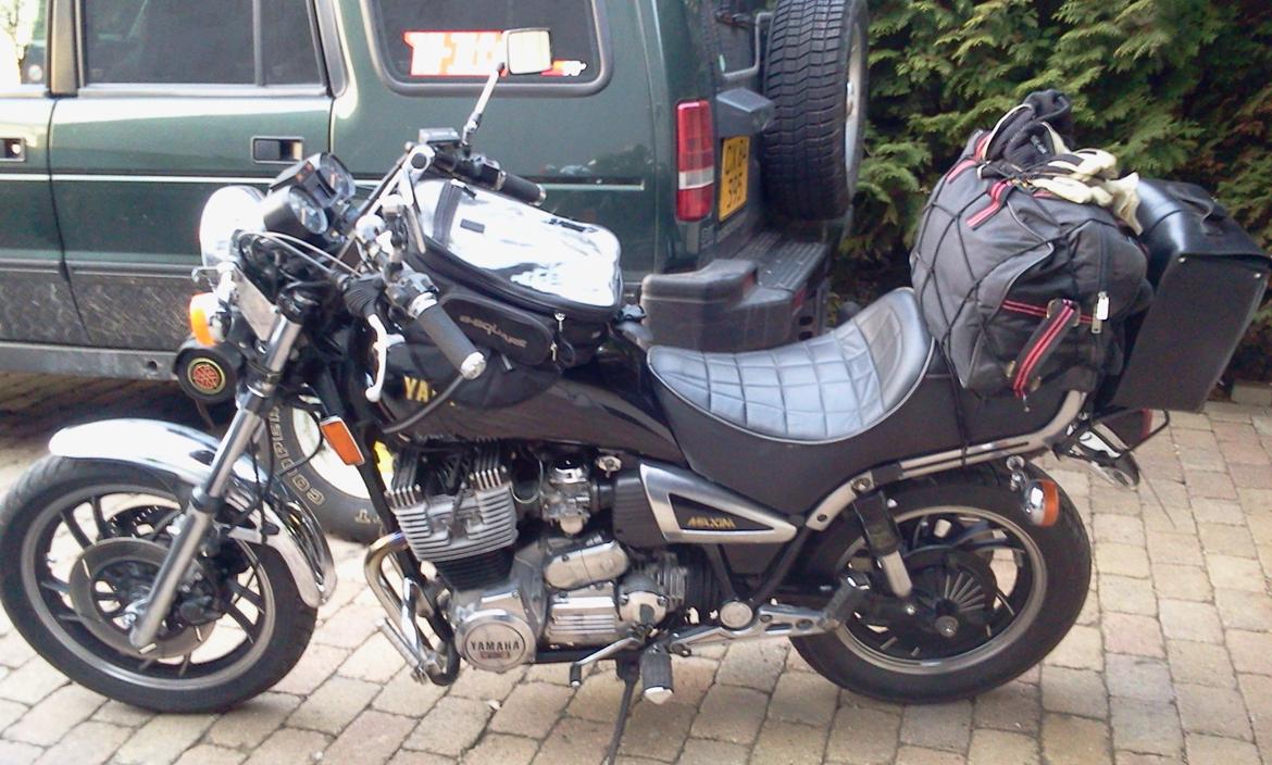 Yamaha XJ1100 Maxim - XJ 1100 all packed up . billede 3