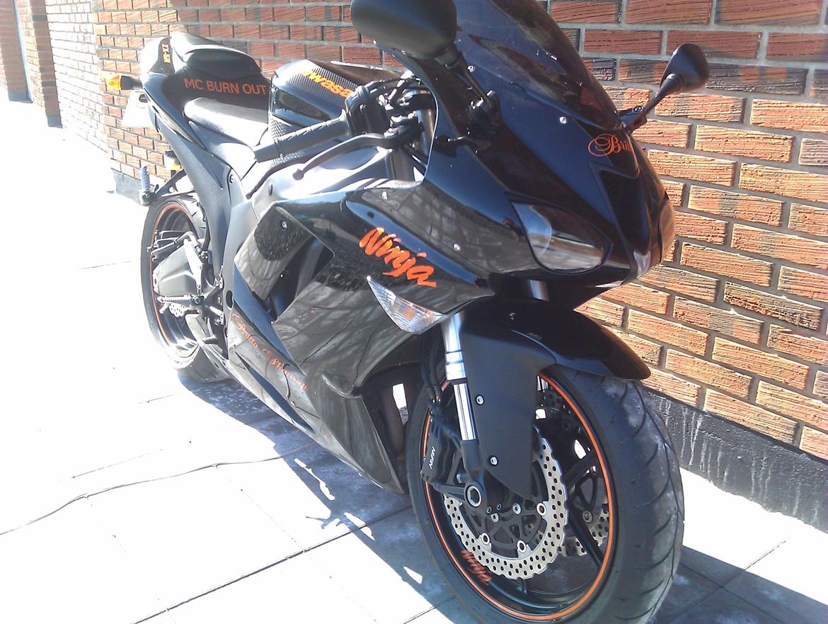 Kawasaki zx6r ninja billede 1