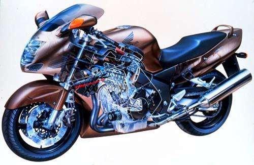 Honda Cbr 1100 xx Blackbird Solgt billede 20