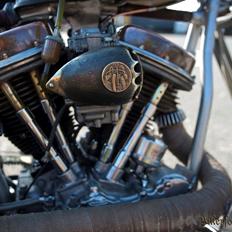 Harley Davidson rat--costum panhead fl