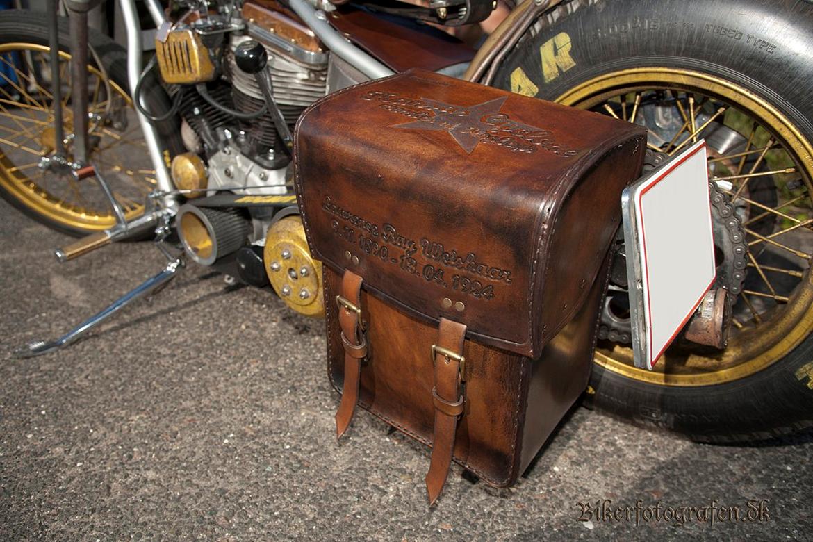 Harley Davidson rat--costum panhead fl billede 13