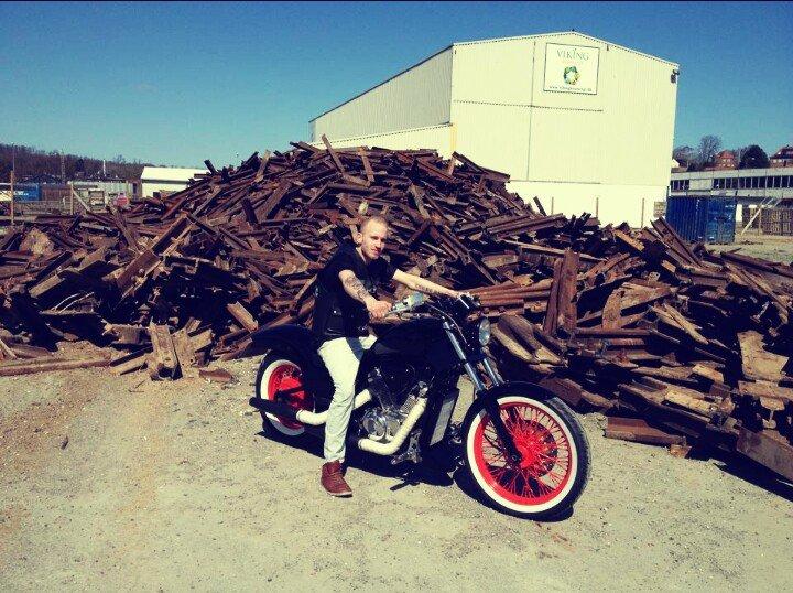 Honda vt600 shadow billede 5