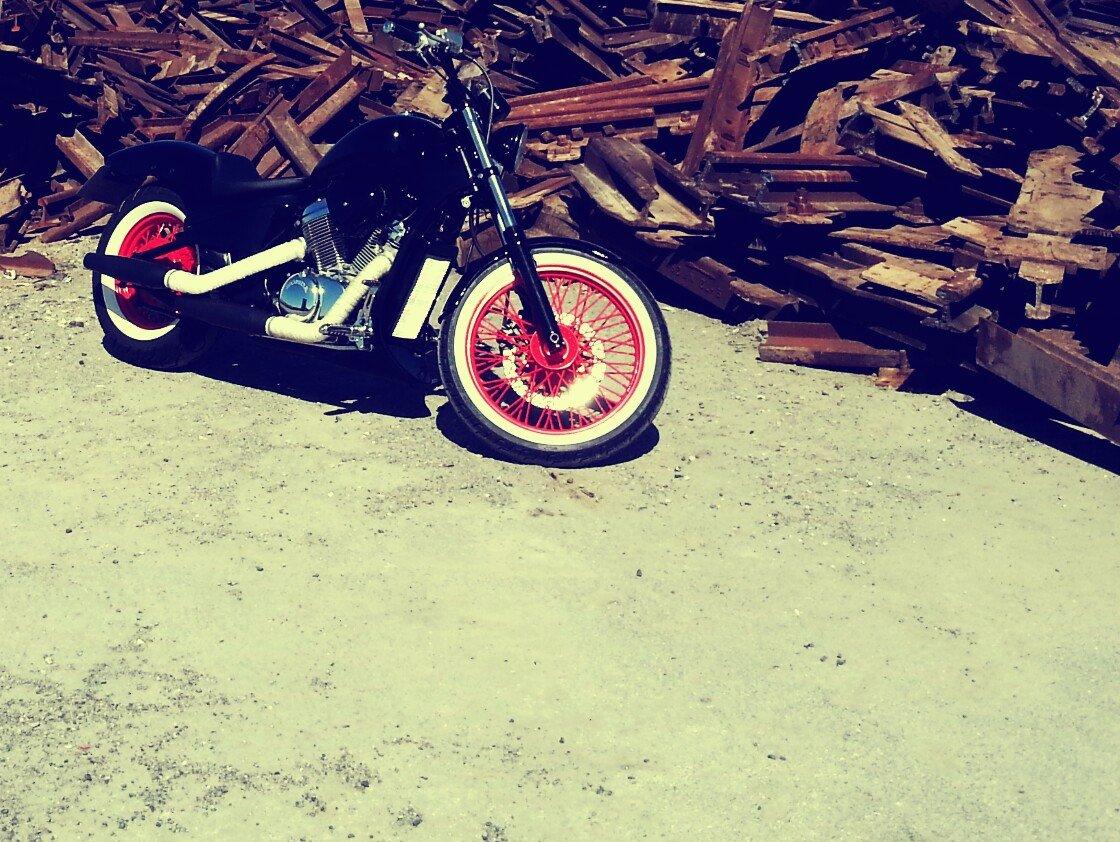 Honda vt600 shadow billede 4