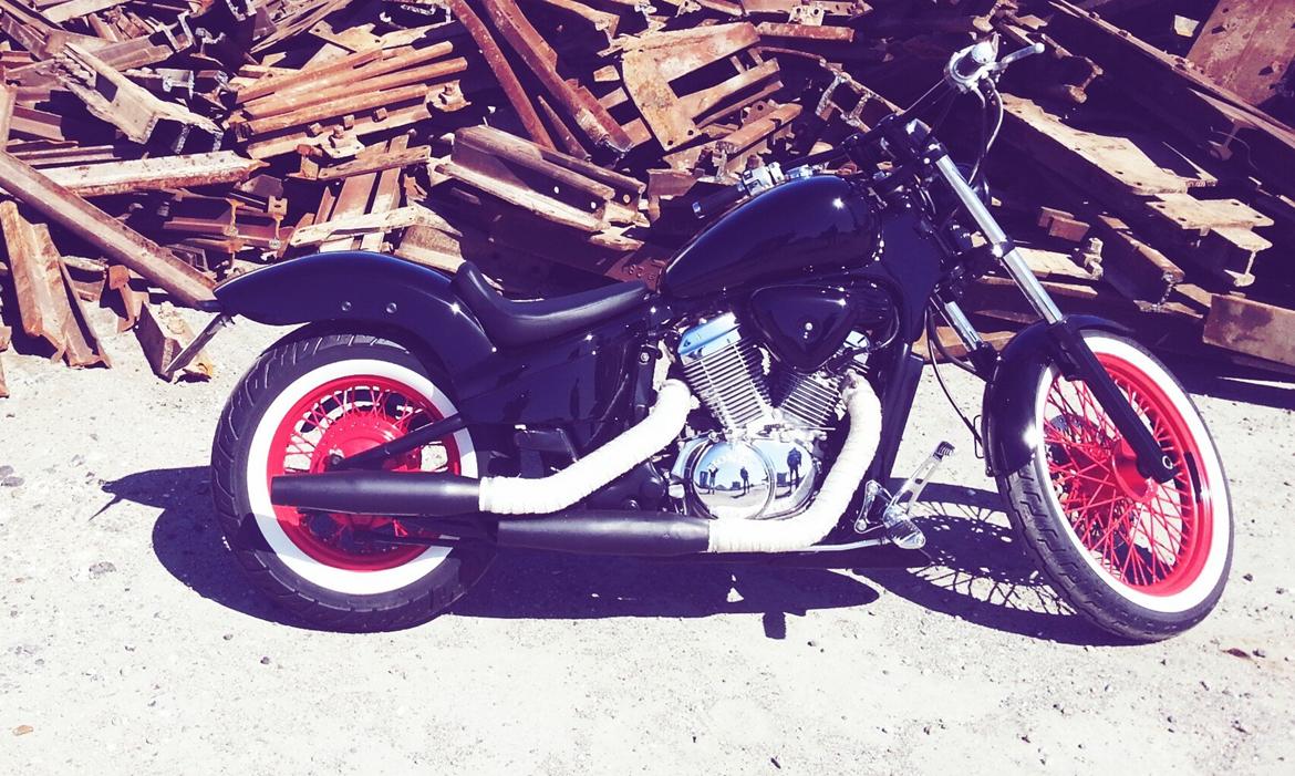 Honda vt600 shadow billede 8