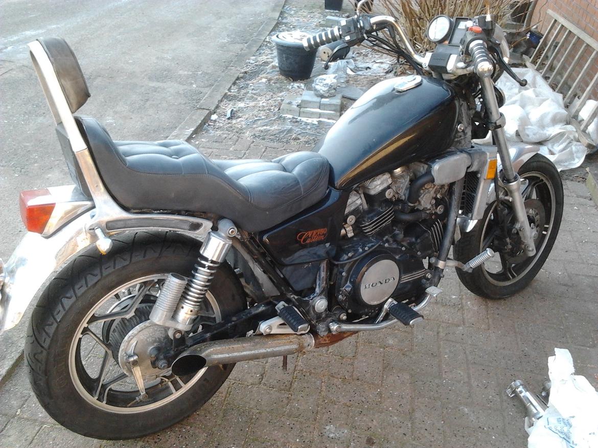 Honda VF750C Magna - Da den lige var kommet hjem billede 6