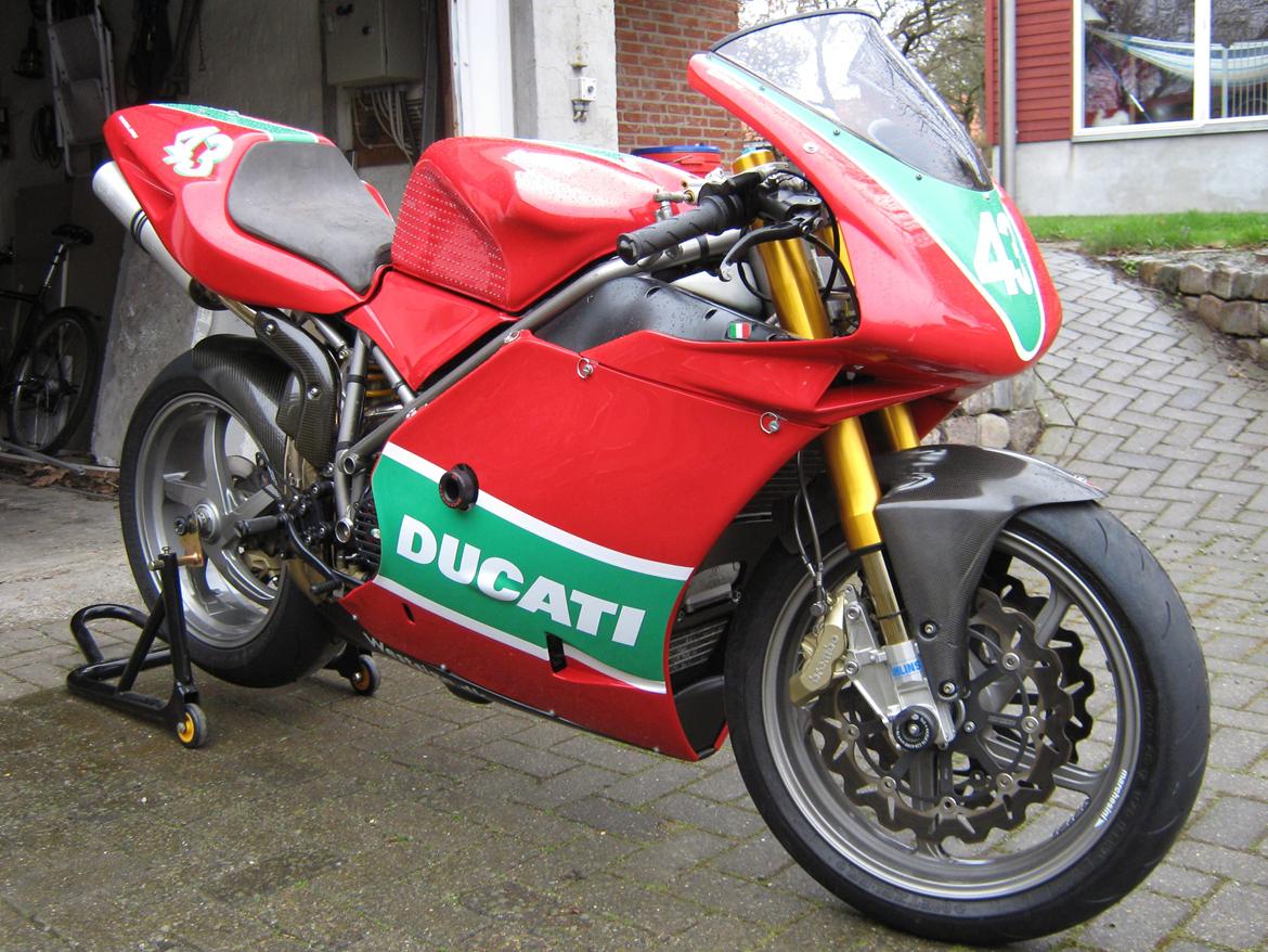 Ducati 748 S/R - Banejern - Ny lakering til 2013 billede 2