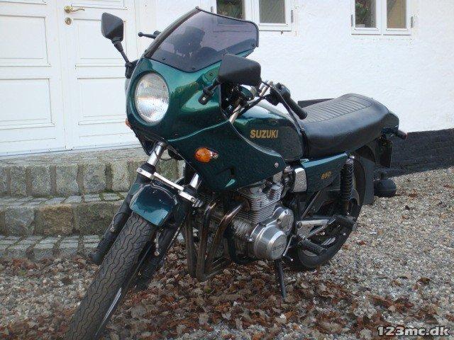 Suzuki GS 650 E Cafe racer (SOLGT) - Som den så ud da jeg købte den billede 5