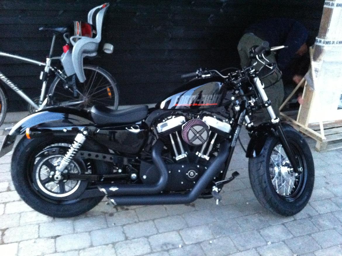 Harley Davidson Forty Eight, XL1200X - Temmelig std. - dog med nye udstødninger samt luftfilter...  billede 8