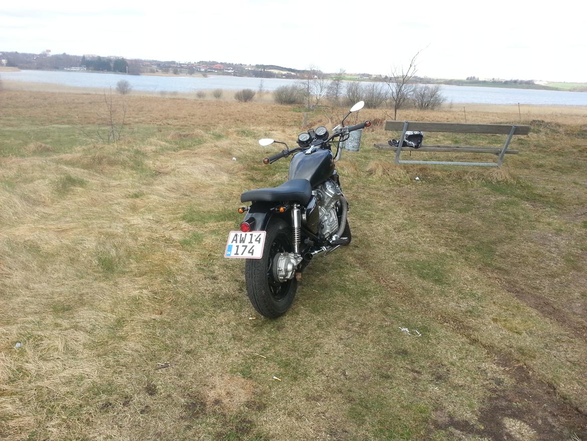 Honda CX 500 Custom "solgt" billede 4