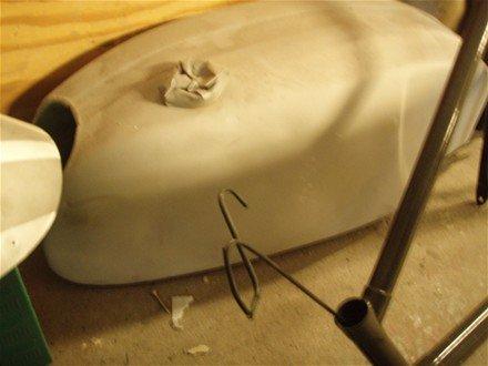 Triumph TRIbsa - Før billed.... Buler m.m. rettes op efter bedste evne.... billede 11