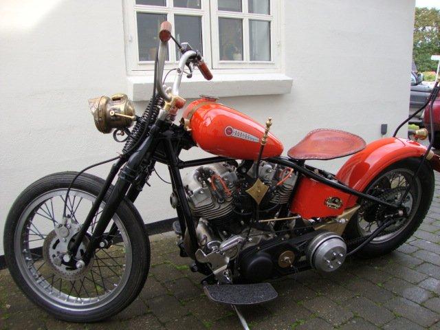 Harley Davidson Early Shovel billede 2