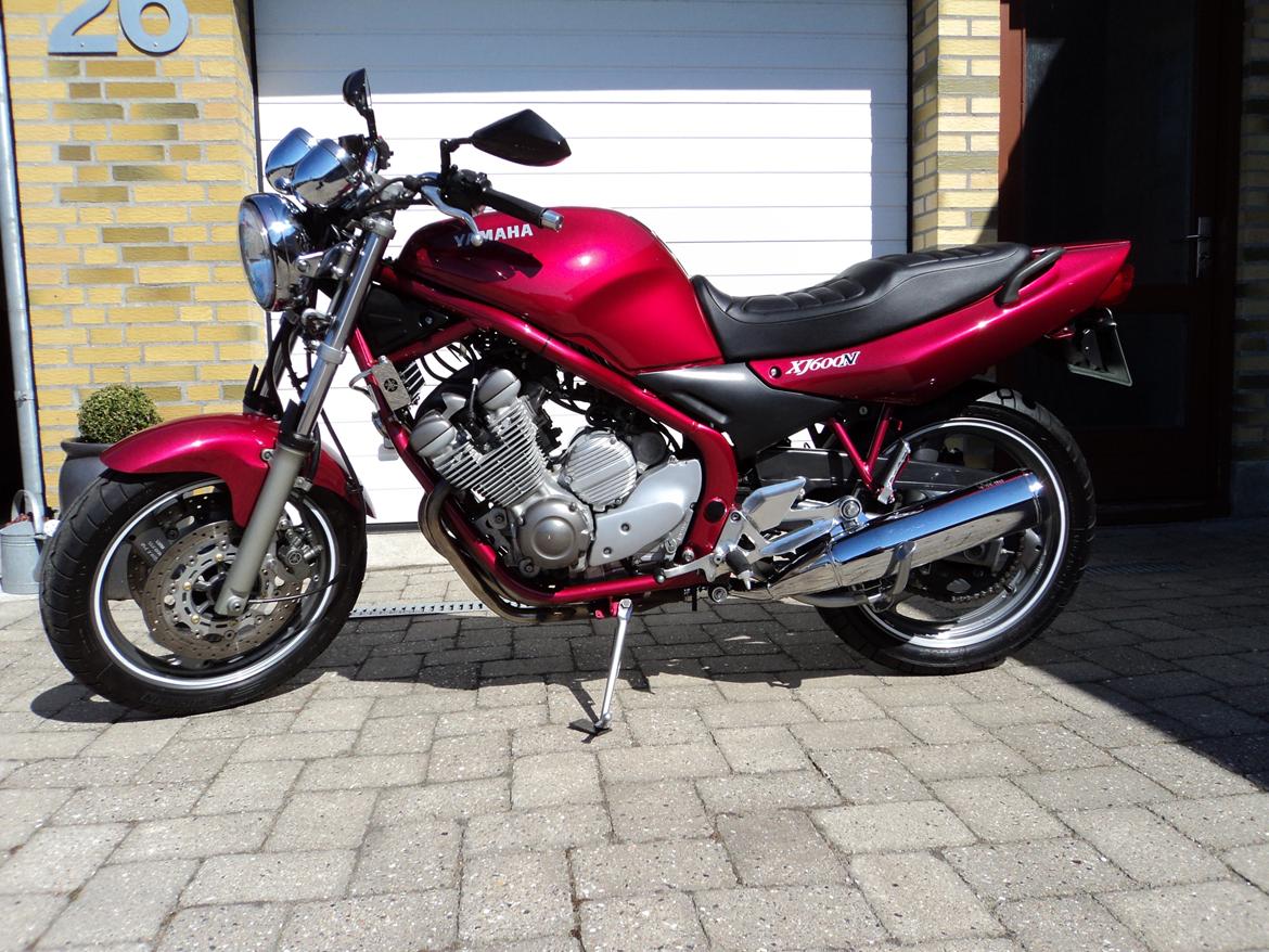 Yamaha XJ600 N - Nu har jeg taget kørekort,super fedt, så skal der køres. billede 2