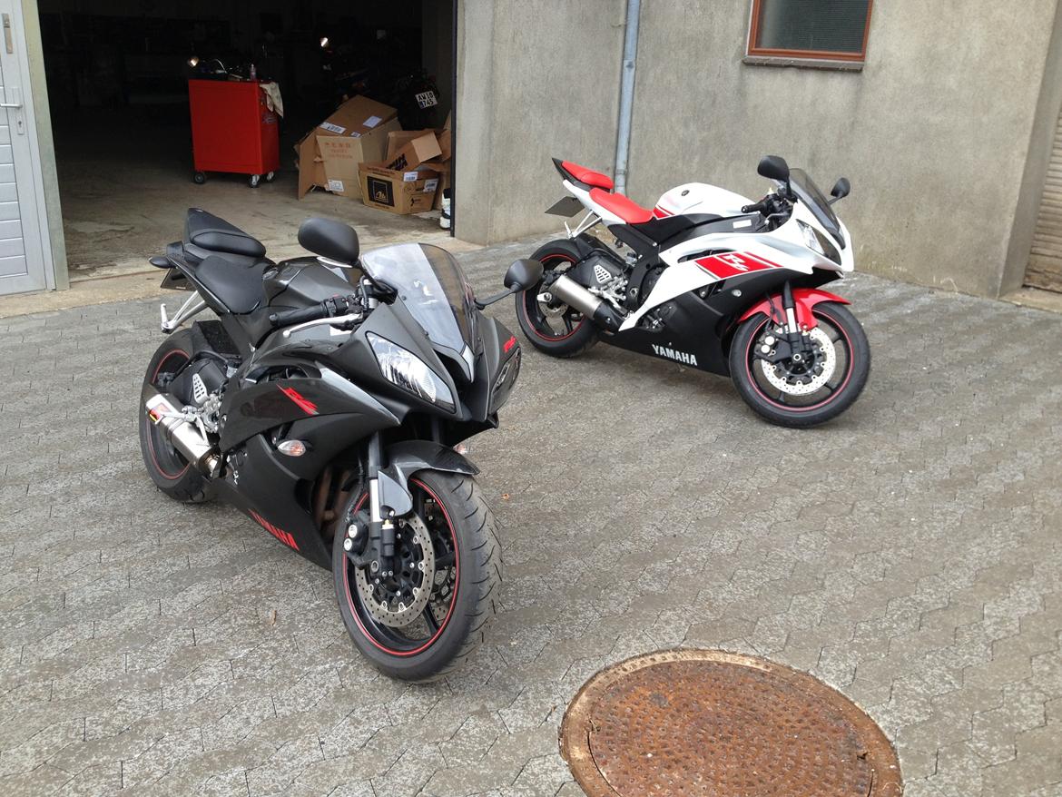Yamaha YZF R6 SOLGT - Min brors og min R6'er :-)  billede 3