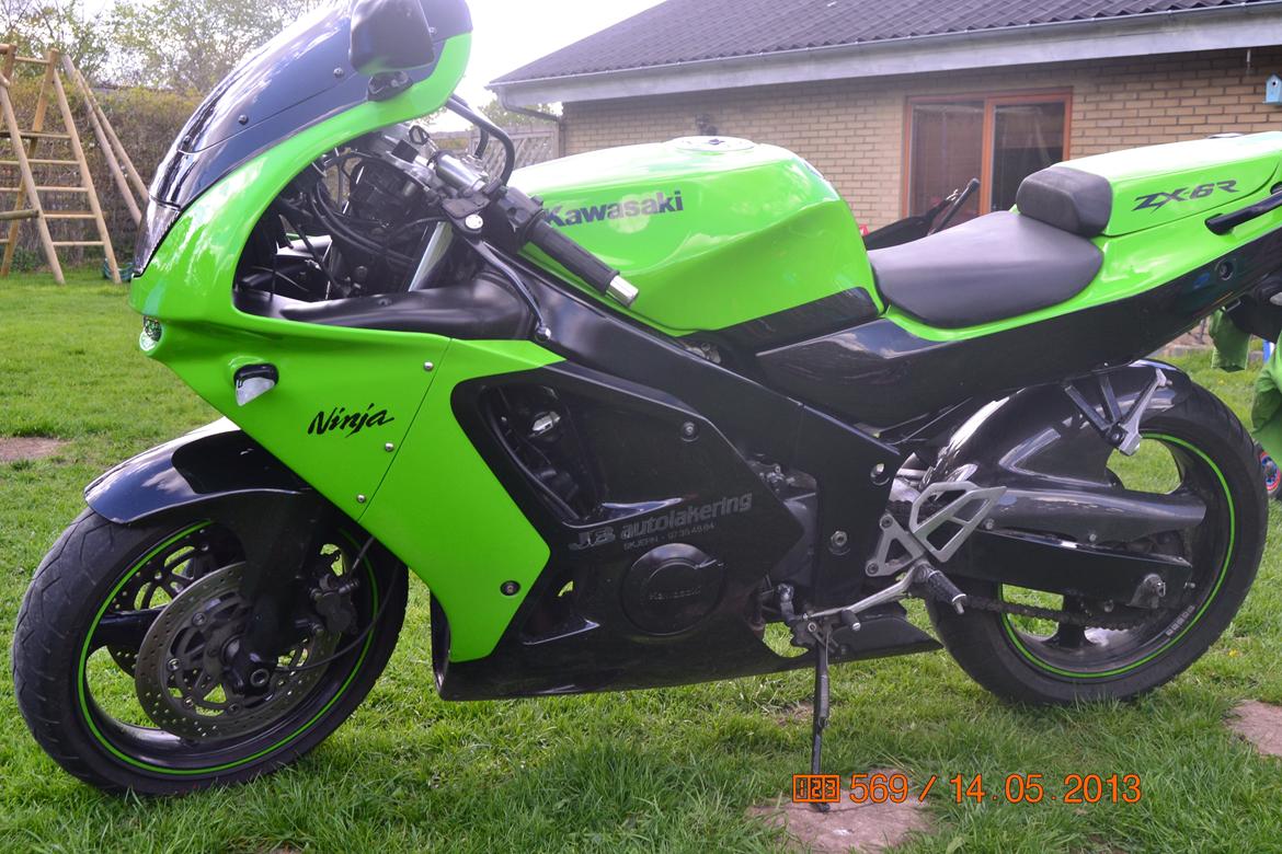 Kawasaki zx6r billede 2