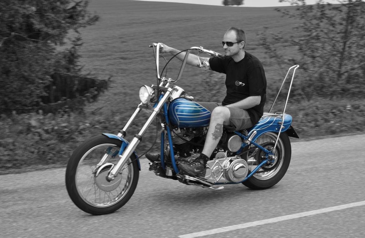 Harley Davidson Panhead billede 3