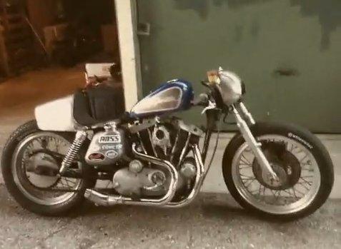 Harley Davidson Sportster 1000cc (Ironhead) (SOLGT) - sådan måtte den gerne se ud, men så er vi vist ovre i noget cafe racer stil. billede 7