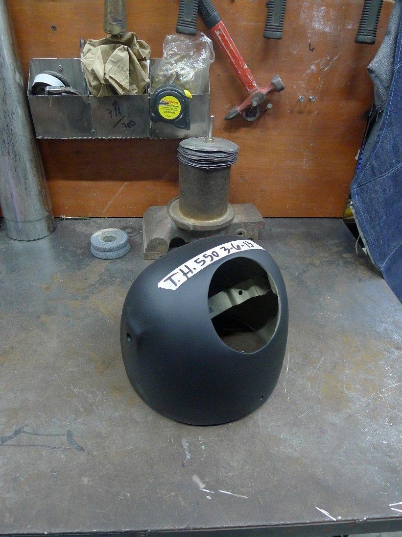 Honda CB 500 Four - Ny front lygte fra Benji's billede 6