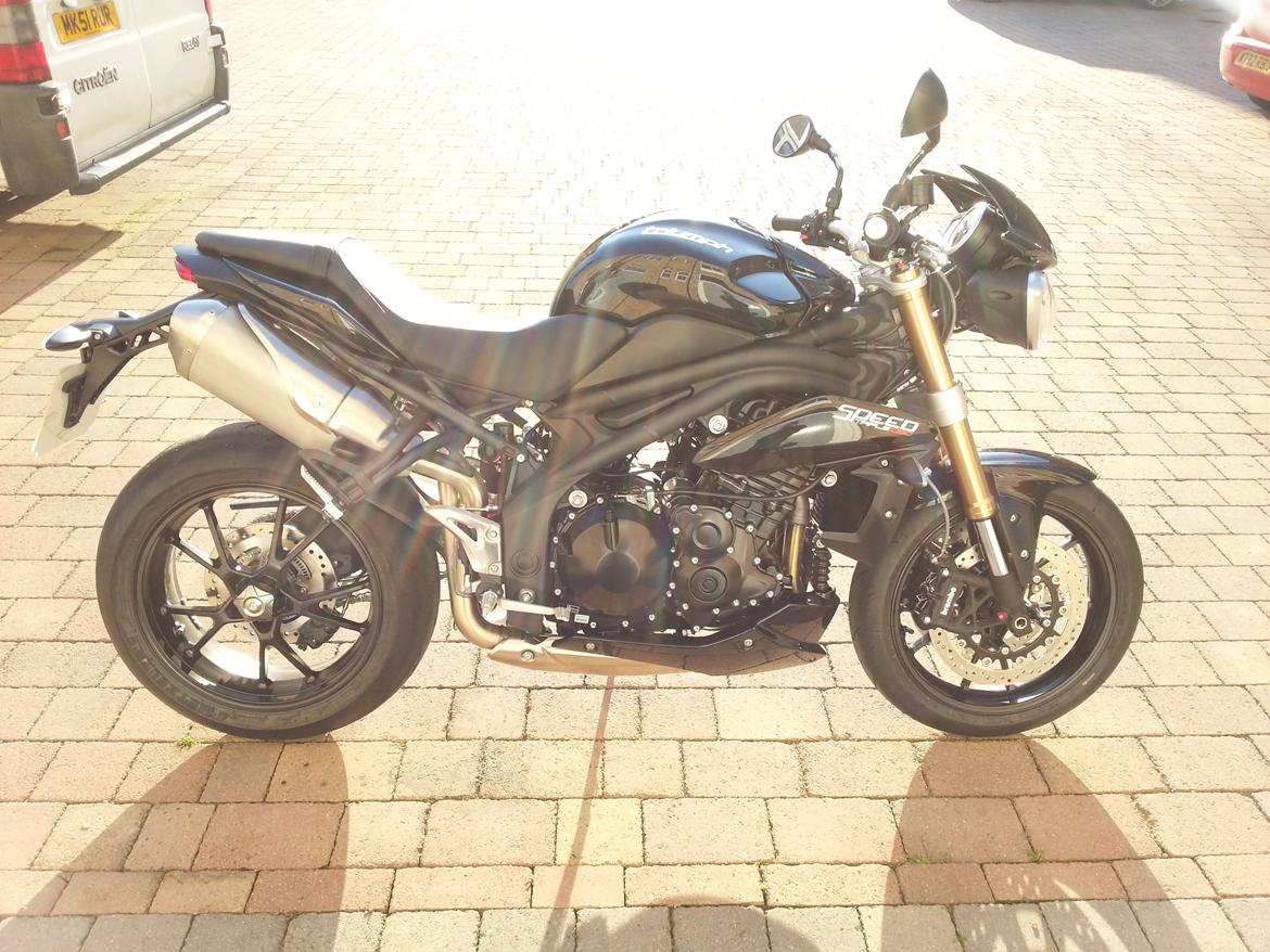 Triumph Speed Triple aka Space Monkey billede 1