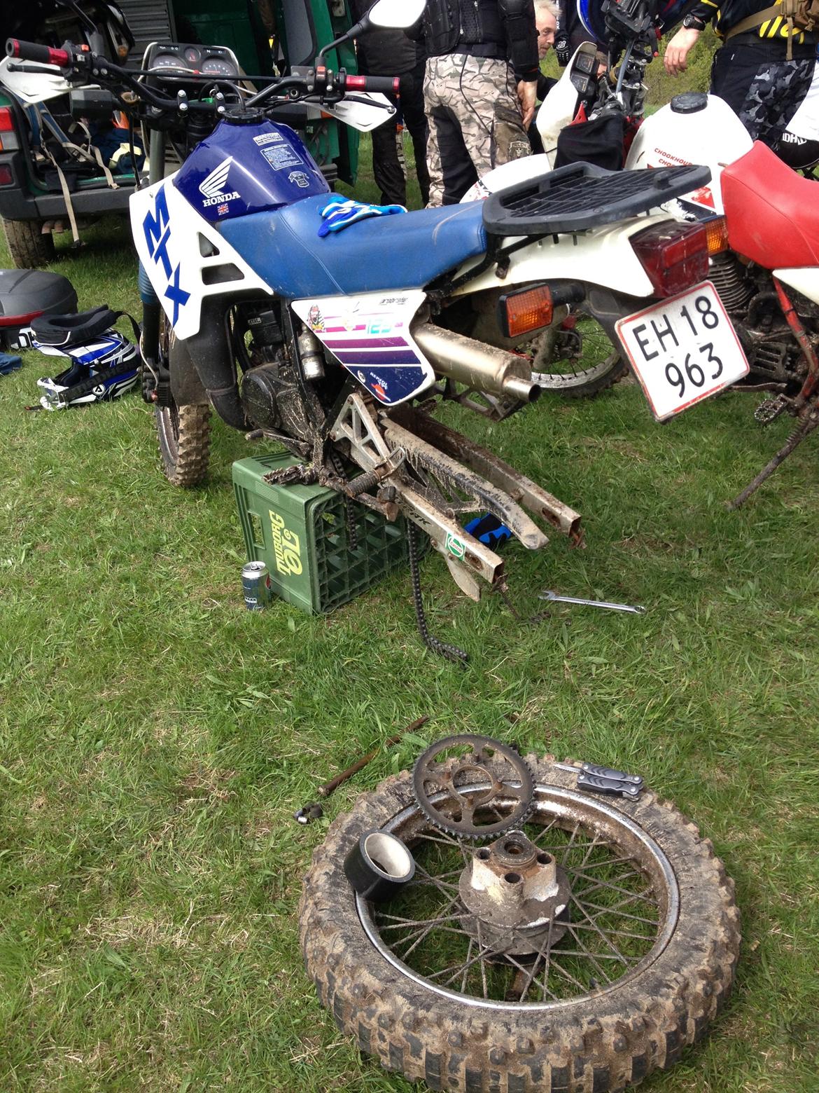 Honda MTX 125 R - Solgt - En lille rep i marken :)
 billede 10