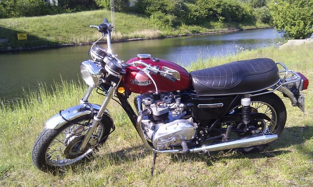 Triumph Bonneville T140 V billede 1