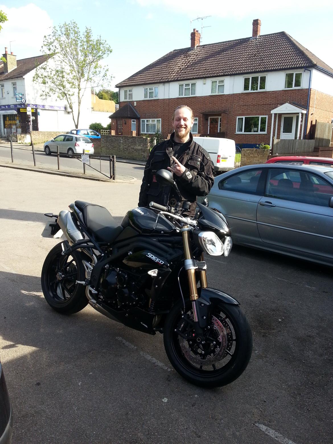 Triumph Speed Triple aka Space Monkey billede 17