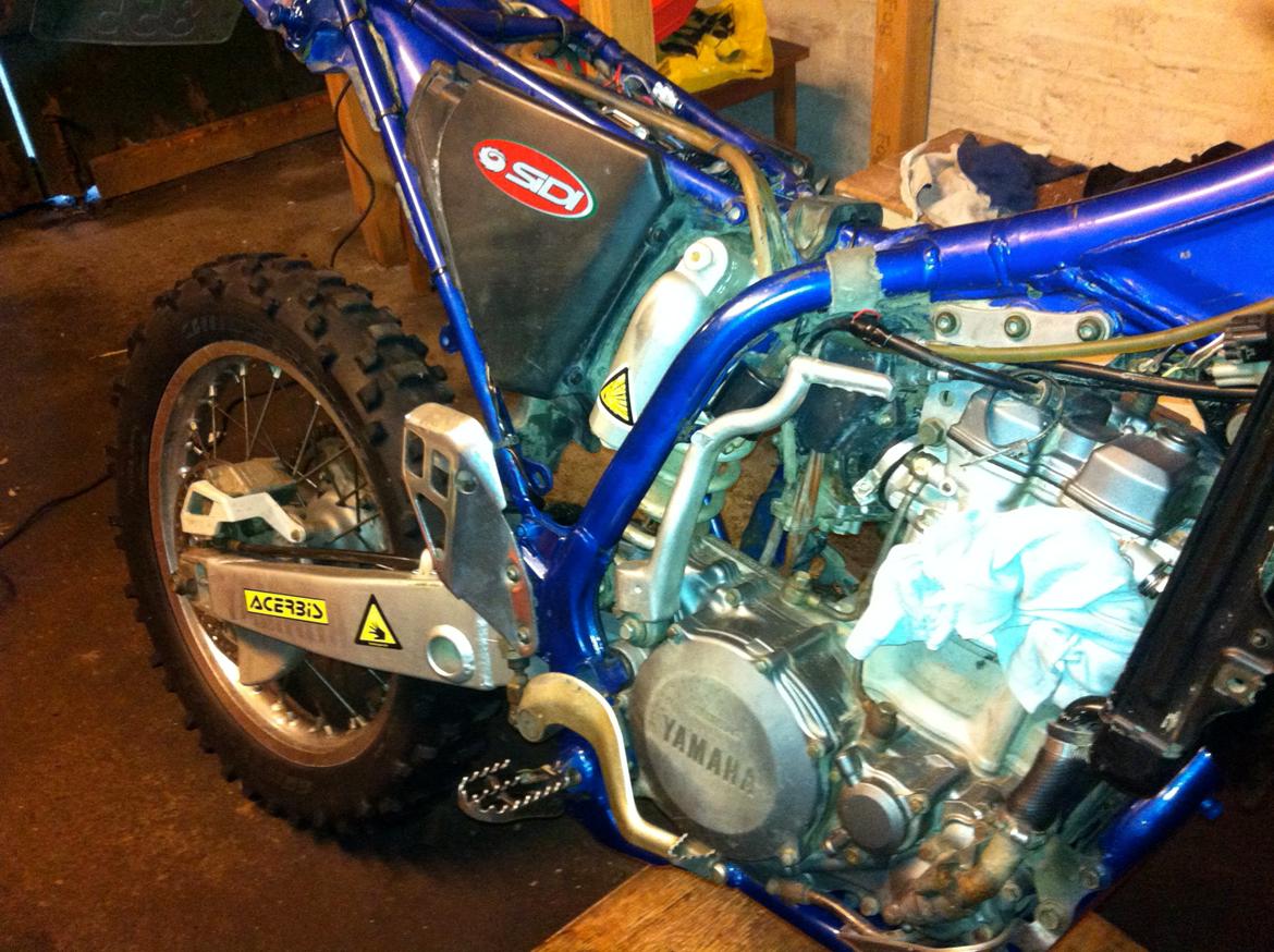 Yamaha Wr 400 F - Stel malet billede 8