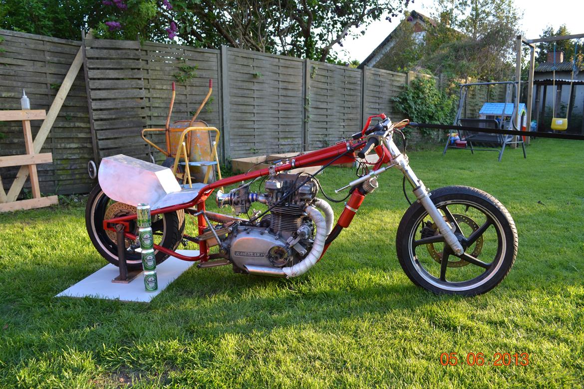 Kawasaki kz 750  Classic dragbike billede 2