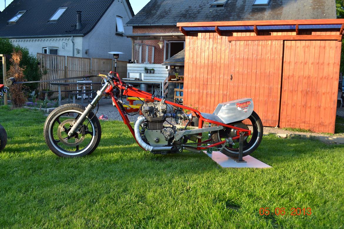 Kawasaki kz 750  Classic dragbike billede 3