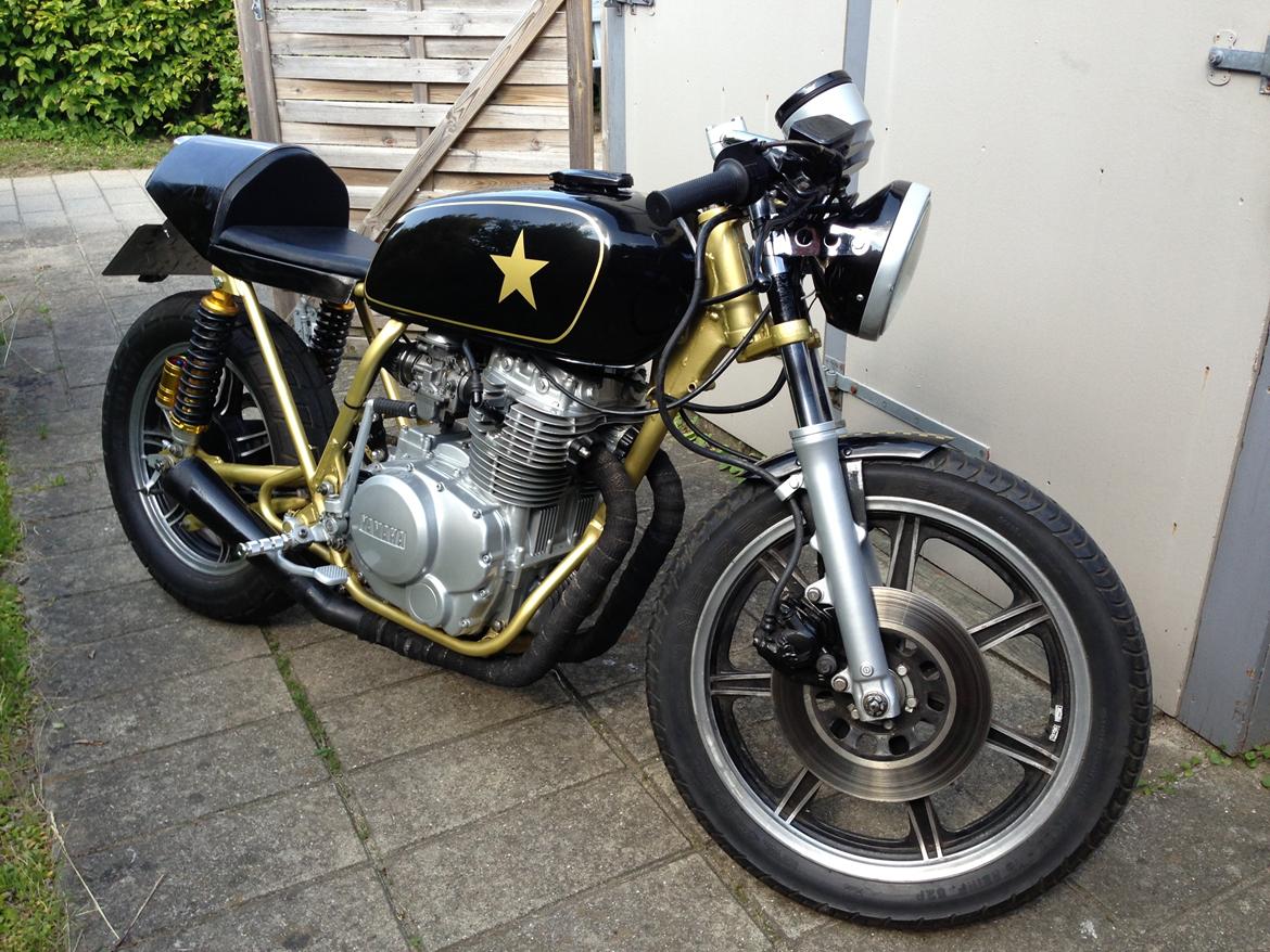 Yamaha xs 400 cafe racer (solgt) - 2013 billede 14