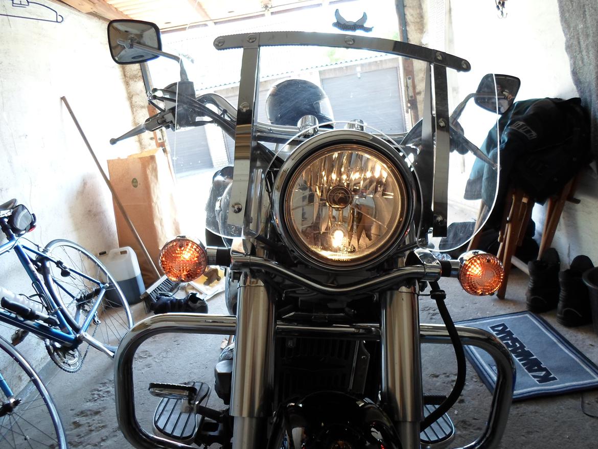 Kawasaki VN 900 Classic - Køre lige nu med lys i blinklyset. billede 18