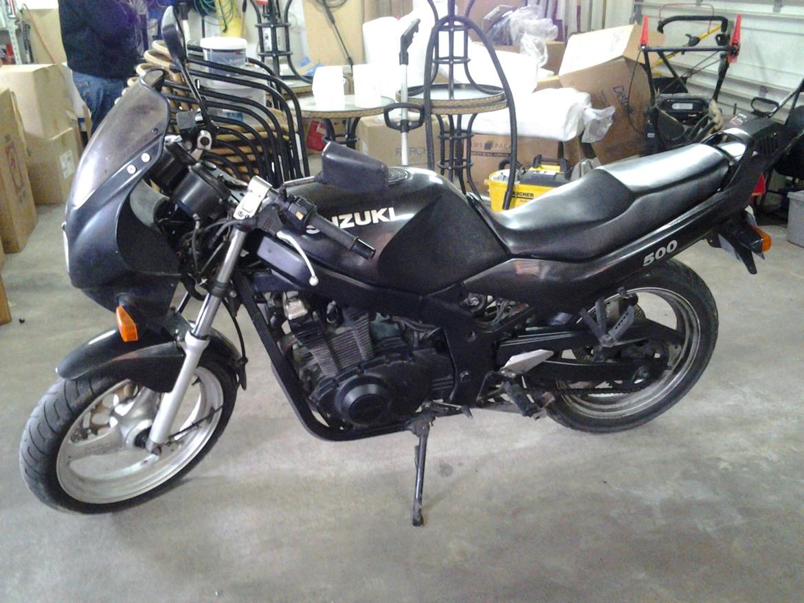 Suzuki gs500e billede 1